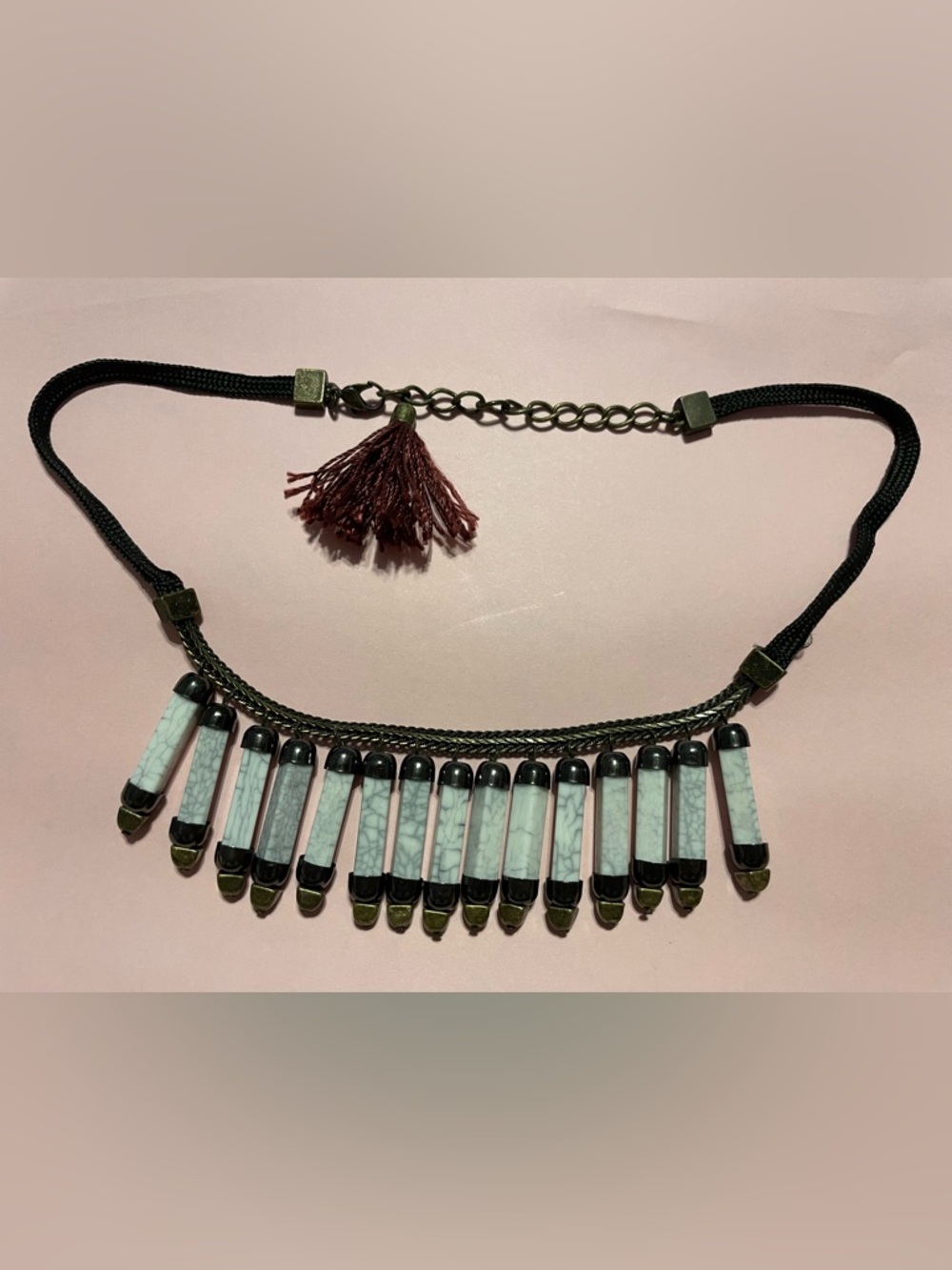 Costume Bib Necklace #7691